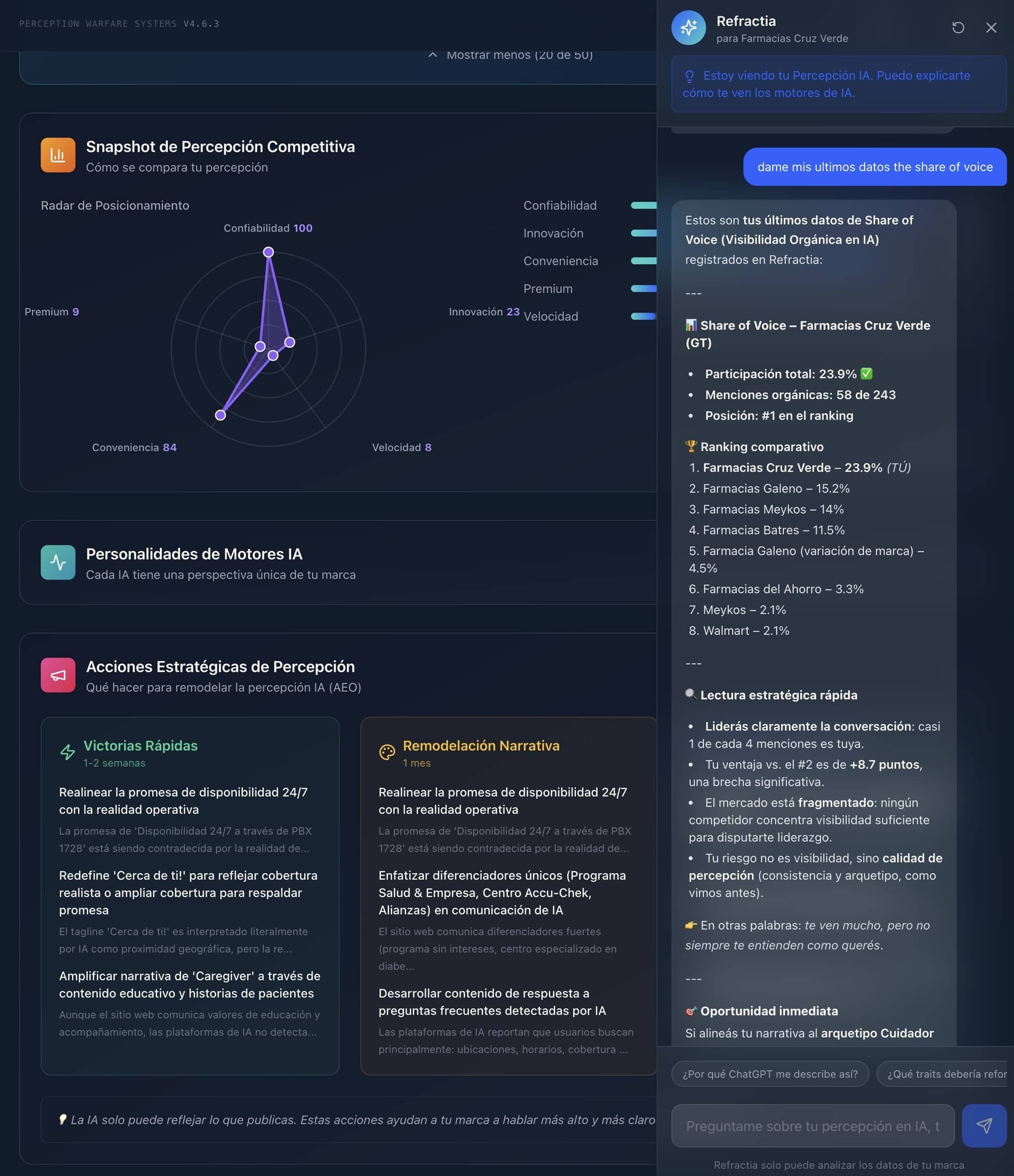 Refractia AI Engine Comparison